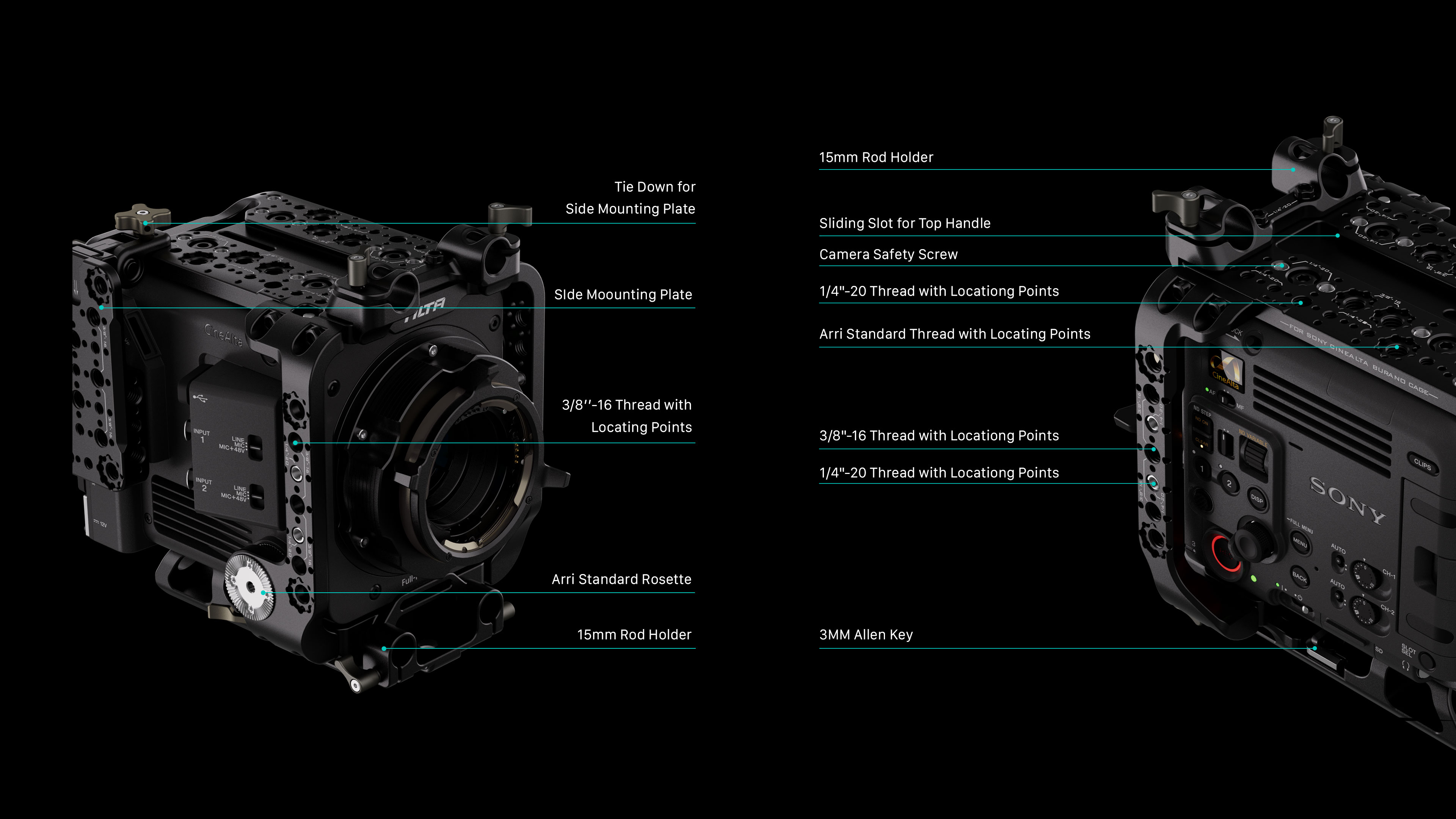 Camera Cage for Sony BURANO Pro Kit (Canceled) Camera Cage for Sony BURANO Pro Kit (Canceled)