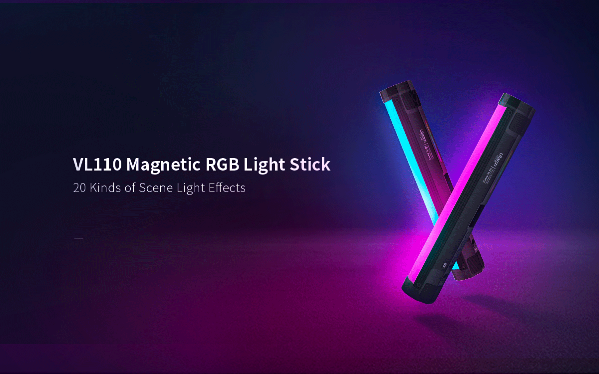 Ulanzi VL110 Magnetic RGB LED Tube Light (9.4