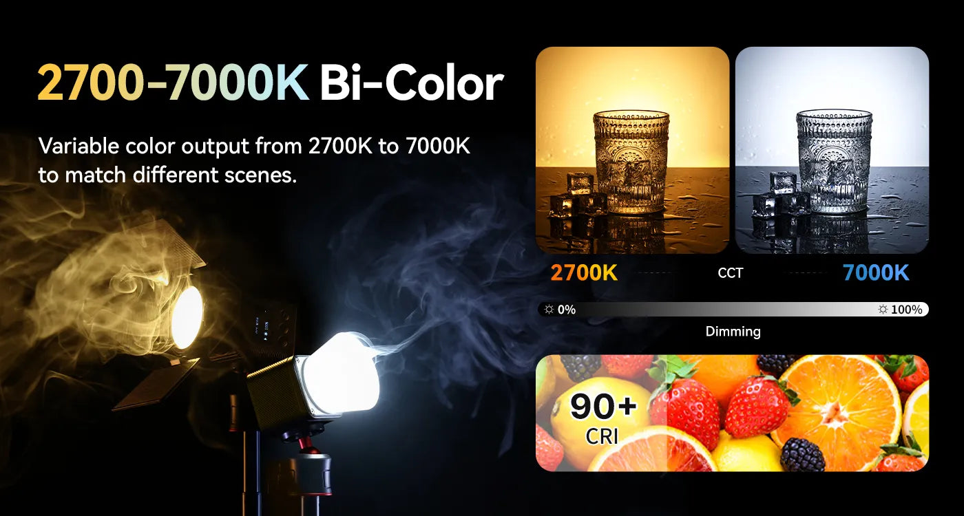 2700-7000K Bi-Color